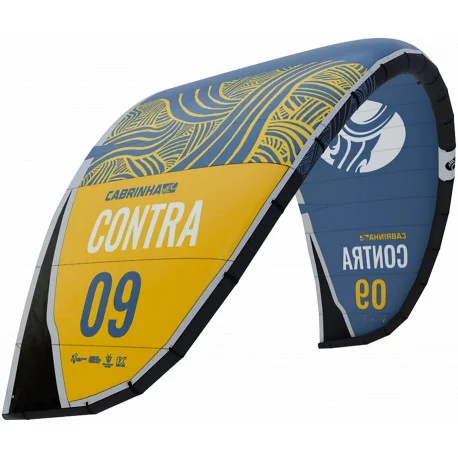 Produits à classerCabrinha Contra 1s blue / yellow 2022
