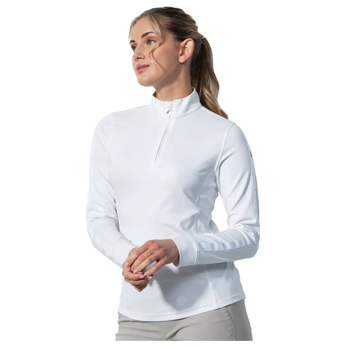 Pull Daily Sports Anna Ls Half Neck White