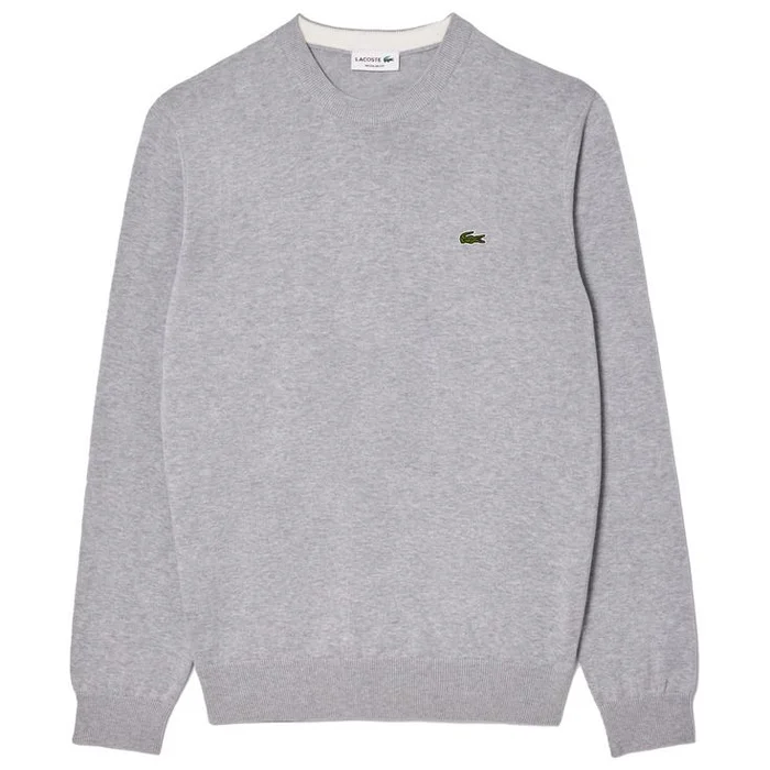 Pull Lacoste Sweater Silver Chiné