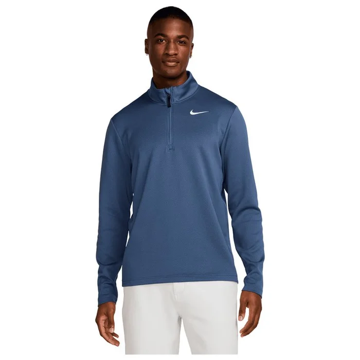 Pull Nike Dri Fit Victory Thermoflix Hz Top Dffused Blue Obsidian White