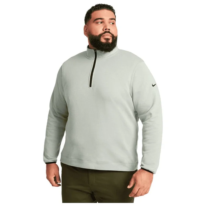 Pull Nike Tour Half Zip Pique Jade Horizon Black