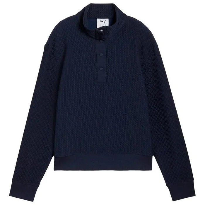 Pull Puma Golf W Boulder 1/2 Snap Pullover Deep Navy