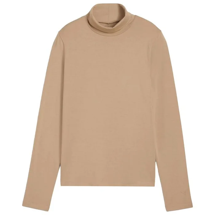 Pull Puma Golf W Charlotte Modalon Long Sleeve Top Ice Coffee