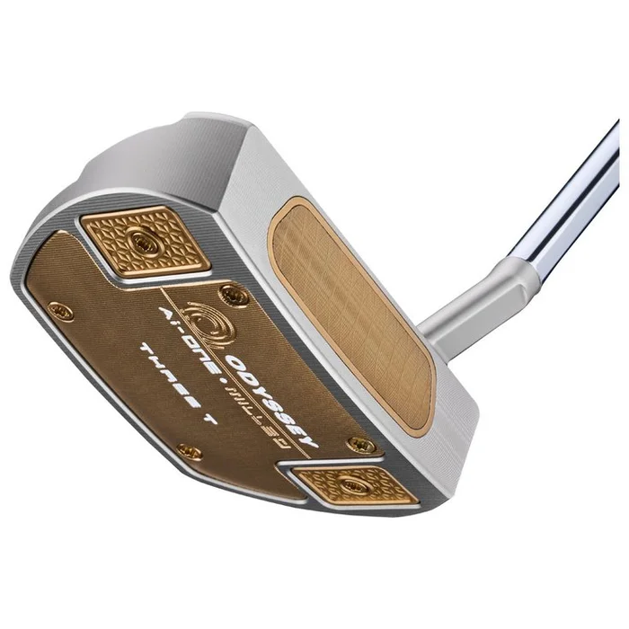 Putter Odyssey Golf Ai-ONE Milled Silver Three T