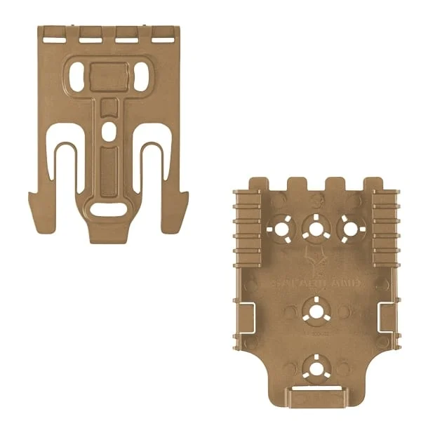 Qls Kit Safariland – fourchette et receveur – Coyote