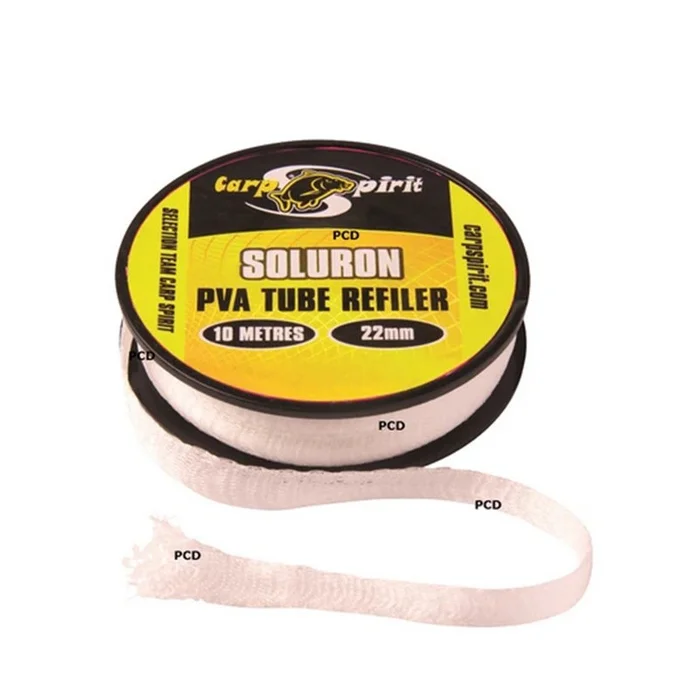 Recharge Soluron PVA Tube Refiler Carp Spirit 10M Déstockage
