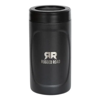 Refroidisseur de canettes Rugged Road de 12 oz – noir