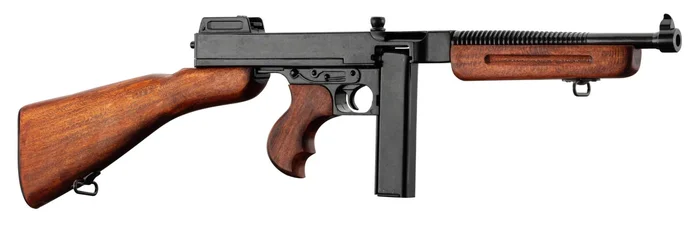 Réplique décorative Denix de la mitraillette Thomson M1928 – Chargeur droit