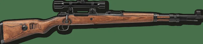 REPLIQUE LONGUE 6MM K98 METAL ET BOIS AVEC LUNETTE