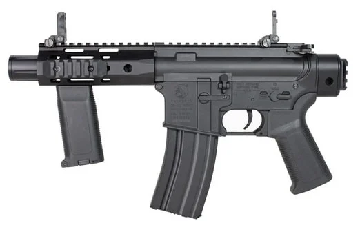 REPLIQUE LONGUE 6MM M4 URX4 M-LOK PISTOL CHALLENGER G3 AEG BK