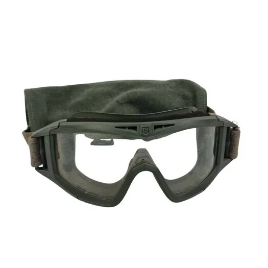Revision lunettes de sécurité balistiques Desert Locust avec lentille transparents et étui de protection