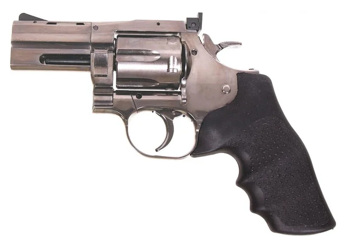 REVOLVER 6MM DAN WESSON 715 2.5 » CO2 STEEL GRIS