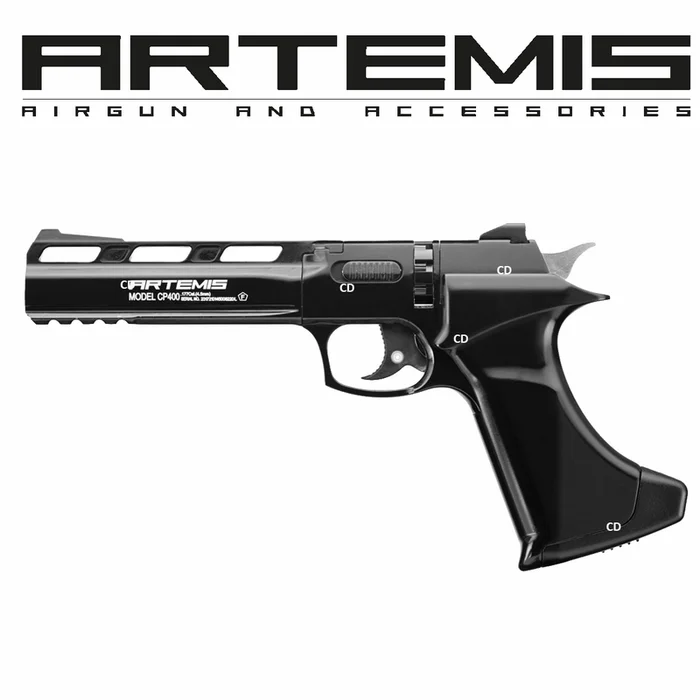 Révolver Artémis Co2 CP400 Calibre 4.5mm