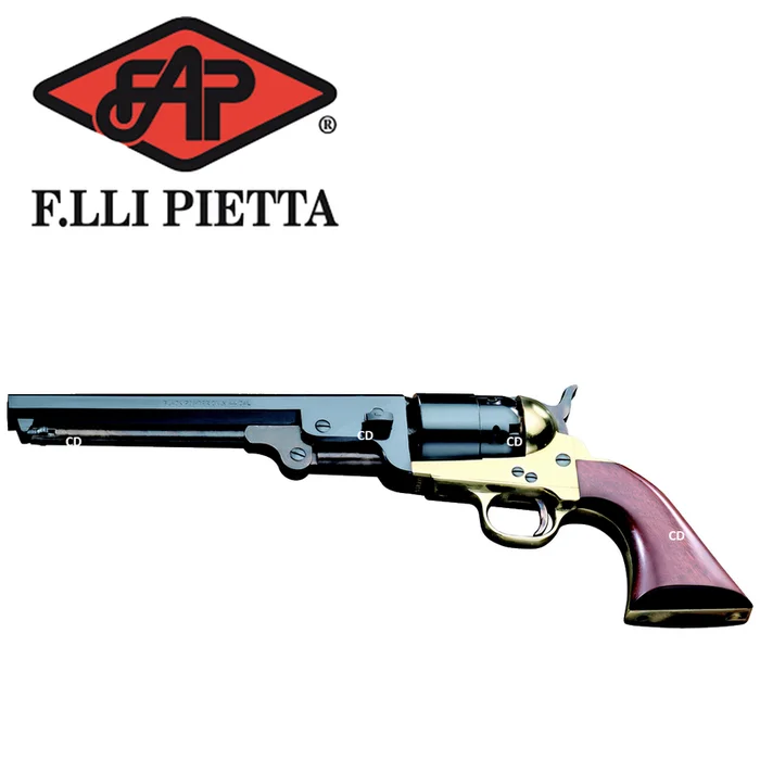 Révolver Pietta 1851 Navy Laiton Calibre 36
