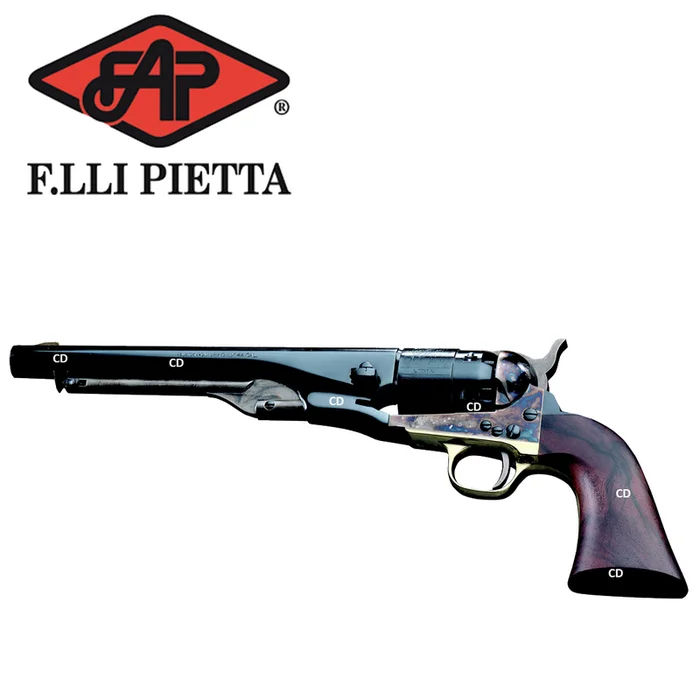 Révolver Pietta 1860 Army Acier Calibre 44