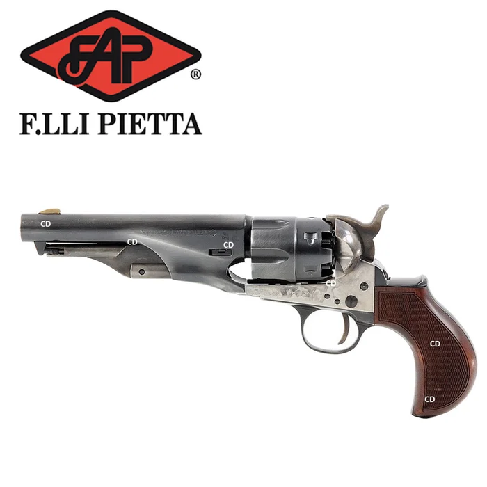 Revolver Pietta 1862 Police Model Gold Rush Begins 44
