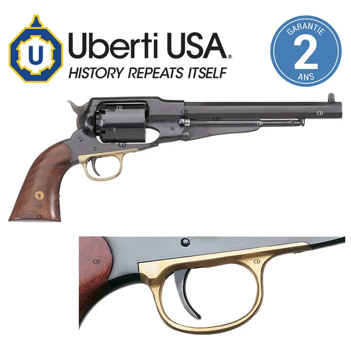 Révolver Uberti 1858 New Navy Improved Calibre 36