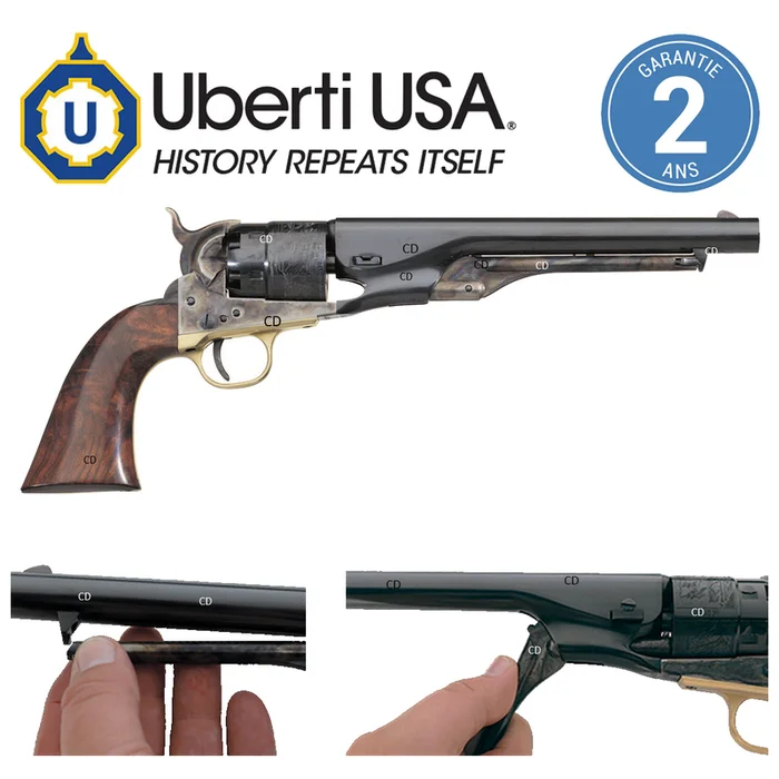 REVOLVER UBERTI 1860 ARMY CIVIL CALIBRE 44