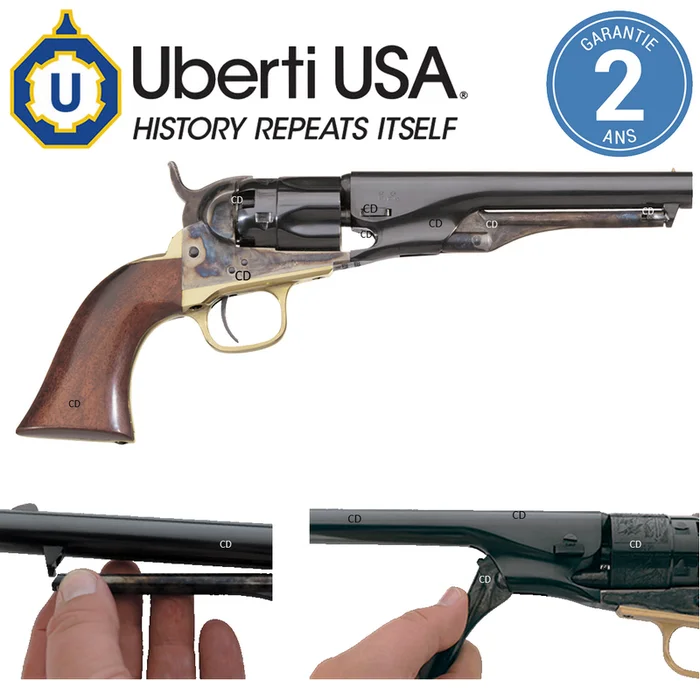 Révolver Uberti 1862 Police Calibre 36