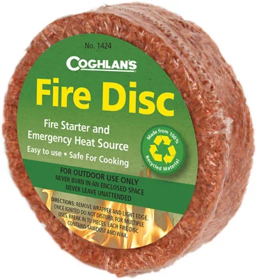 RL381424 – Coghlan’s allume feu FireDisk Livré par lot de 4.