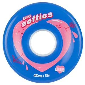 Roue de roller Big Softies Clear (x4)