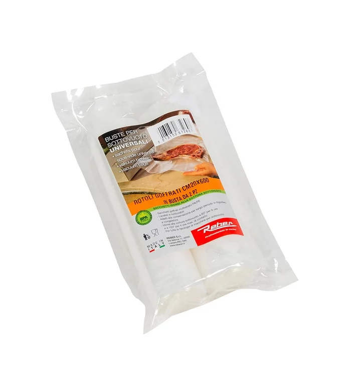 Rouleau de sac sous-vide Reber 20×600 cm
