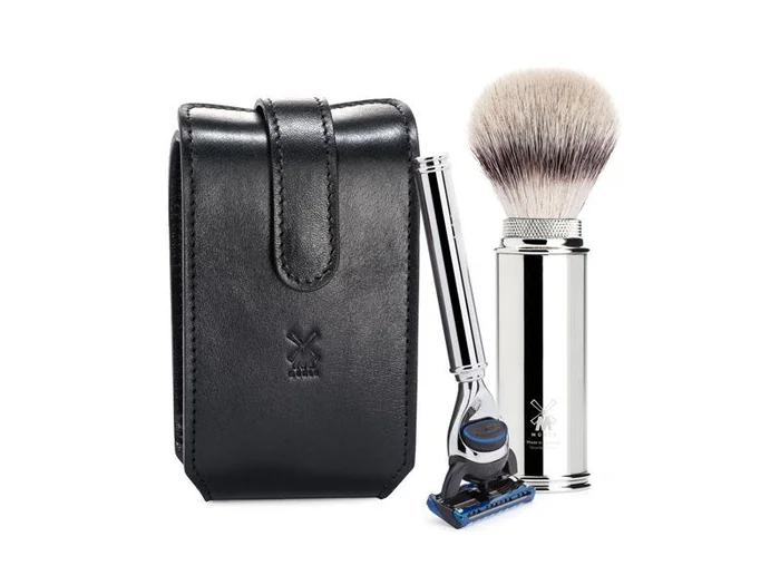 RT3F TROUSSE RASAGE DE VOYAGE MUHLE TRAVEL FUSION NOIR