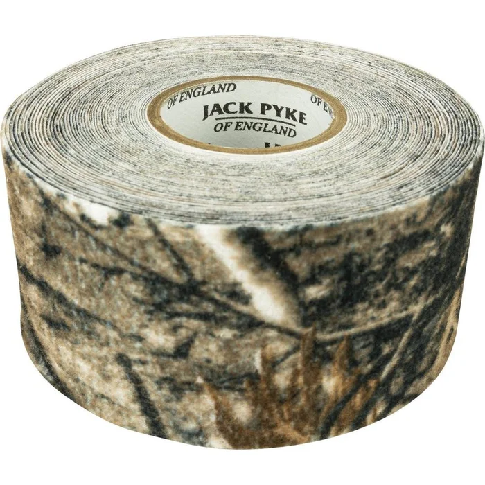 Ruban Adhésif Camouflage Jack Pyke 3D Camo – 10m – Effet Relief Réaliste – Discrétion Maximale en Milieu Naturel