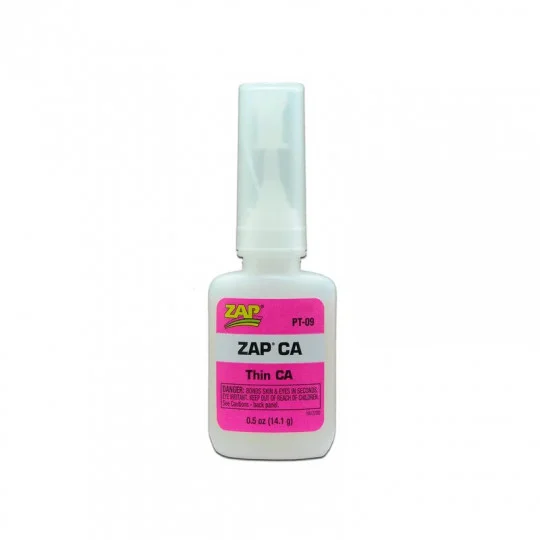 S165PT09 PACER ZAP -CA 14GR COLLE CYANOACRYLATE