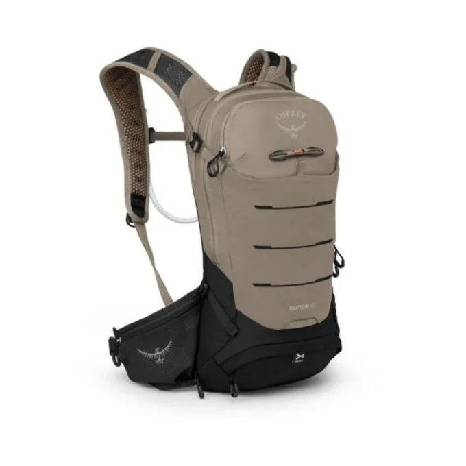 Sac a dos d&rsquo;hydratation Osprey RAPTOR 10 – Fronton Gris