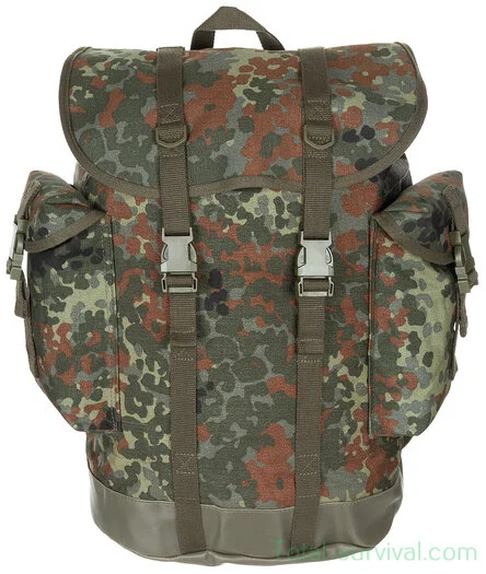 Sac à dos de montagne Bundeswehr 30L, original, Flecktarn