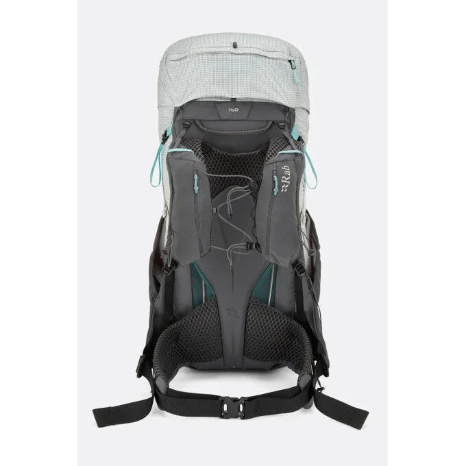 Sac a dos de randonnee Femme Rab MUON ND 50 – Pewter/Graphene