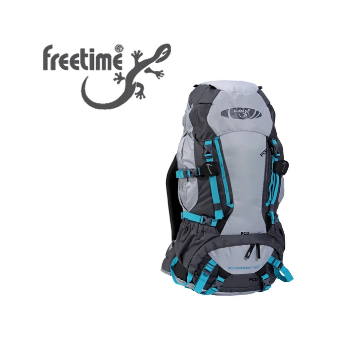 SAC A DOS DE RANDONNEE FREETIME EVEREST 40L BLEU
