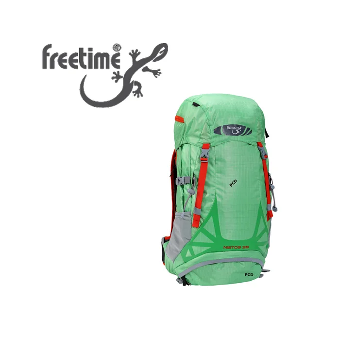 SAC A DOS DE RANDONNEE FREETIME NISTOS 38L VERT
