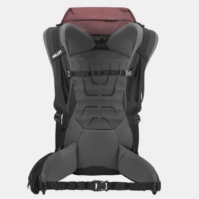 Sac a dos de randonnee Millet UBIC 30 – E-Black/Dark Red – Image 2