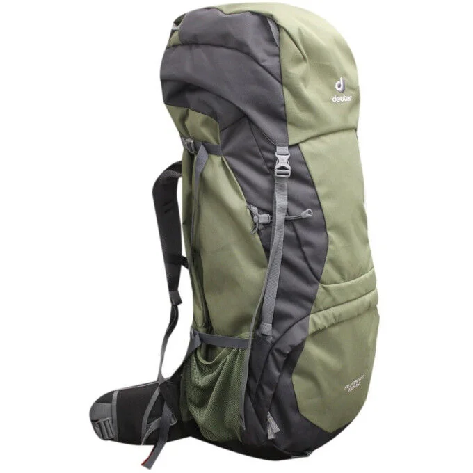 Sac a dos de trekking Deuter ALPAMAYO 110 + 15 – Khaki Graphite – Image 2