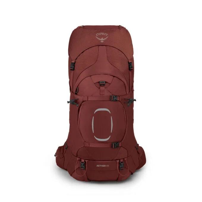 Sac a dos de trekking homme Osprey AETHER 65 – Acorn Red – Image 2