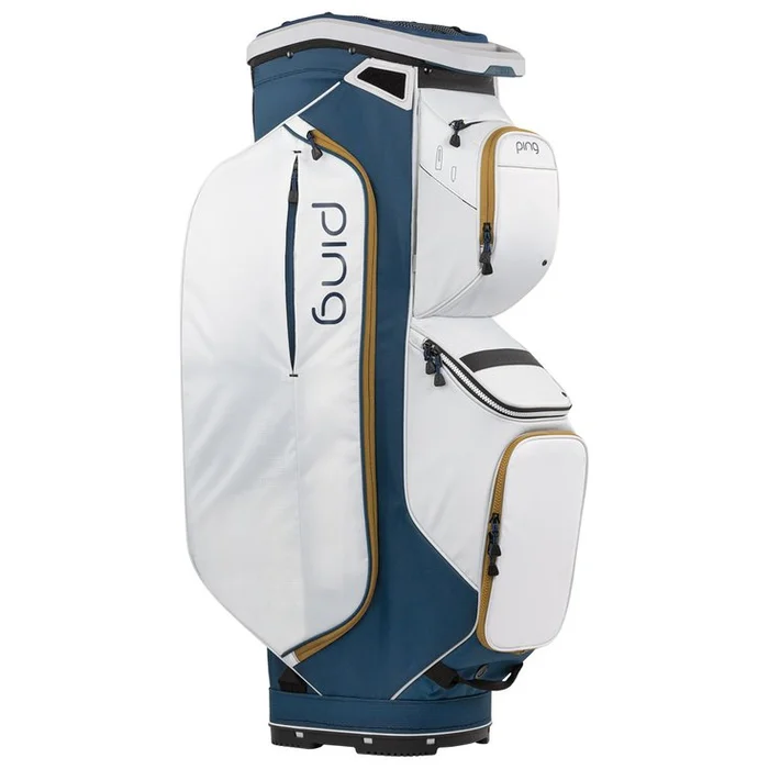 Sac chariot série Ping Traverse 244 Navy Platinum Gold