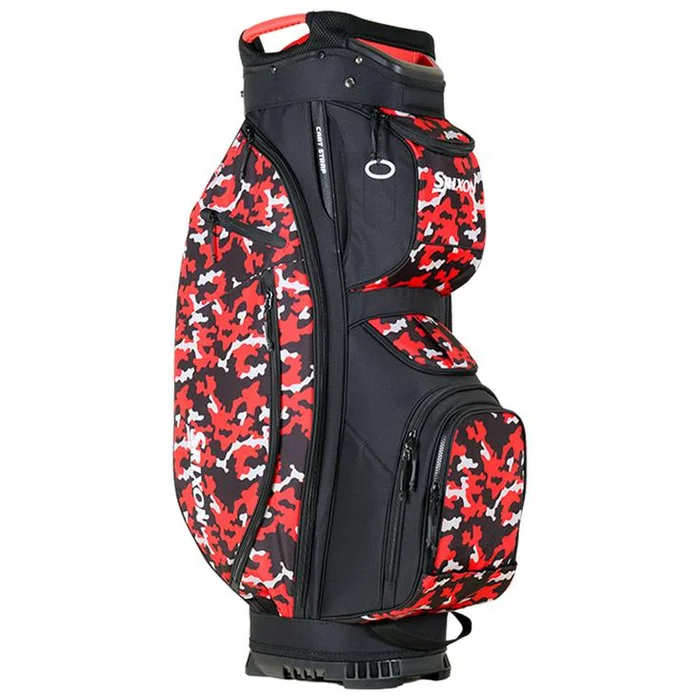Sac chariot série Srixon Premium Cart Bag Black Red Camo