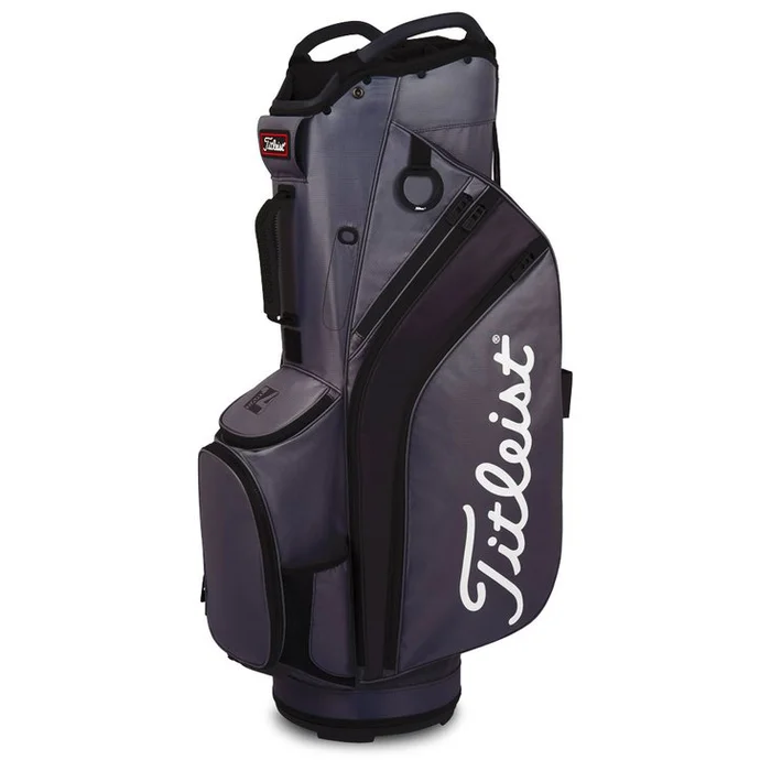 Sac chariot série Titleist Cart 14 Charcoal Graphite Black