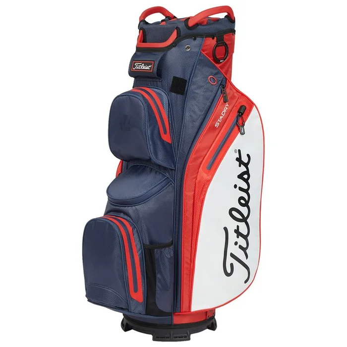 Sac chariot série Titleist Cart 14 Stadry Navy Red White