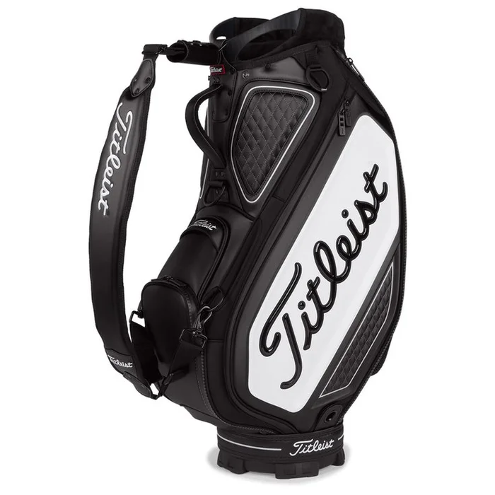 Sac chariot série Titleist Tour Series Tour Bag Black White