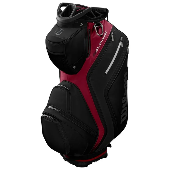 Sac chariot série Wilson Alpine Cart Black Red