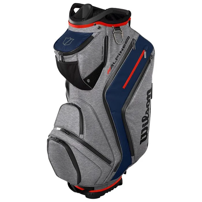 Sac chariot série Wilson Alpine Dry Cart Navy Gray Red