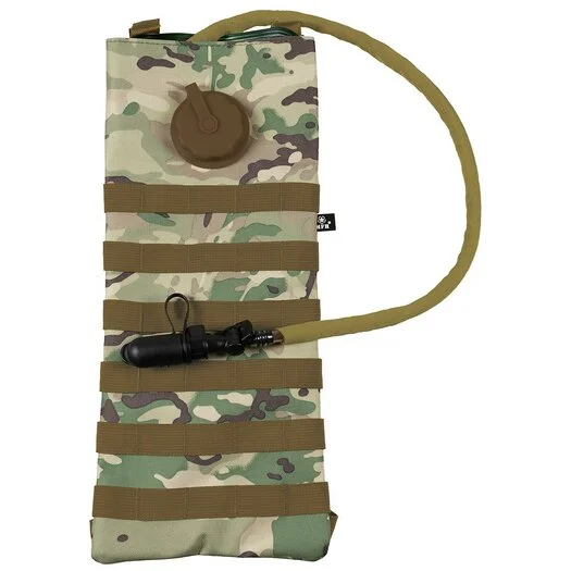 Sac d’hydratation MFH, sachet TPU « Molle », 2,5 l, mtp operation-camo
