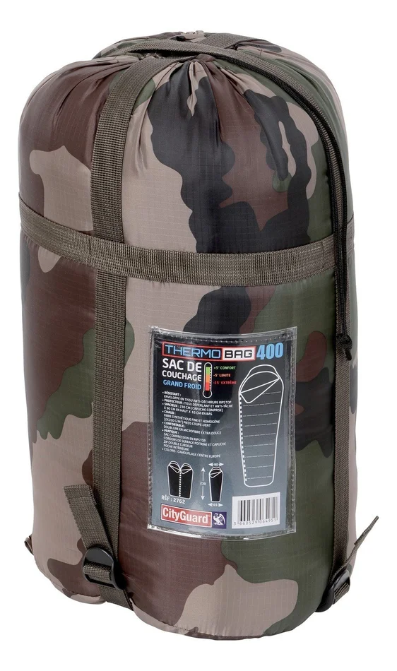 Sac de couchage camo thermobag 450