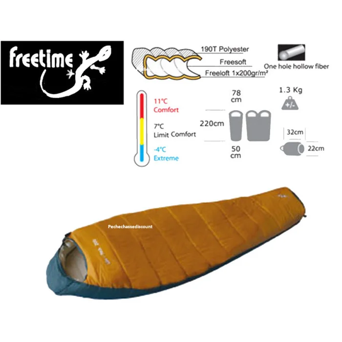 SAC DE COUCHAGE LITE TECH 200 FREETIME