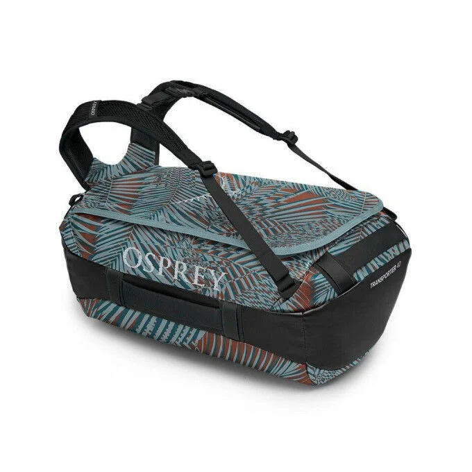 Sac de voyage Osprey Transporter 40 Palm Leaf Glitch Print