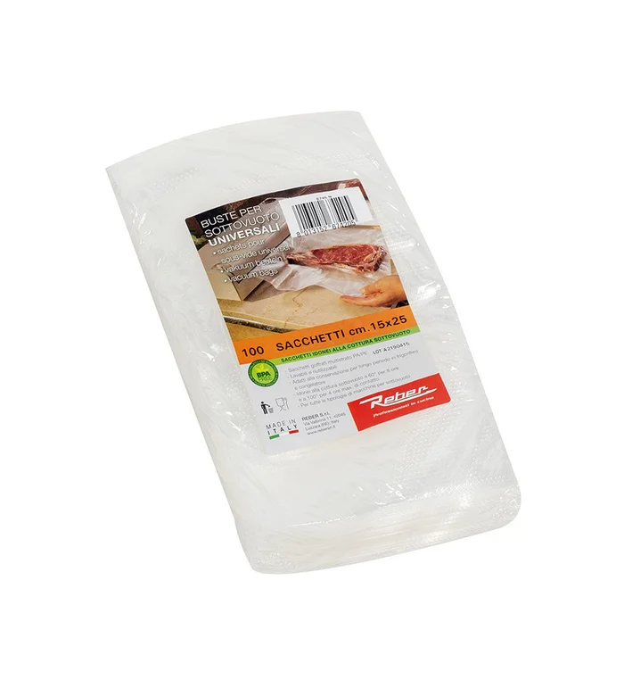 Sac sous-vide Reber 15×25 cm x100