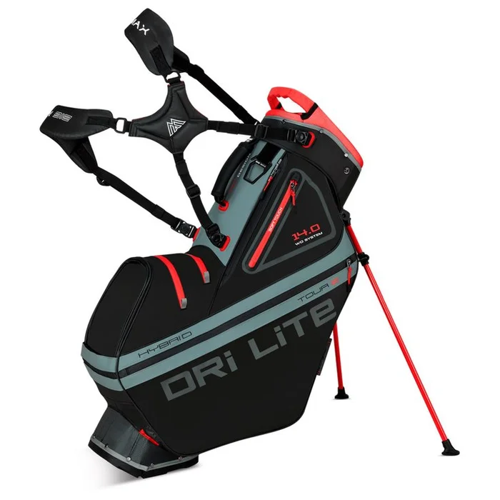 Sac trepied série Big Max Drilite Hybrid Tour 2 Black Charcoal Red
